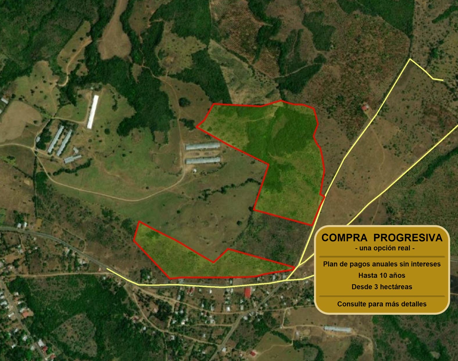 Imagen 5 – vista satelital con aviso de Compra Progresiva